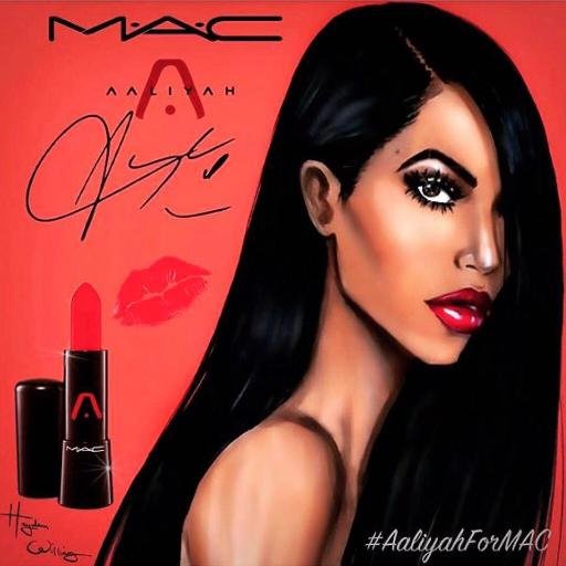 Aaliyah mac eyeshadow