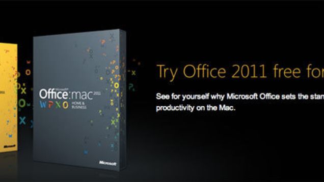 Microsoft office for mac trial
